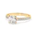 Solitaire Eternity Ring 101-10094(6.5)