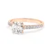 Solitaire Eternity Ring 101-10094(6.5)