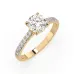 Solitaire Eternity Ring 101-10094(6.5)