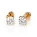 Solitaire Butterfly Earrings 102-10012/1(4.5)