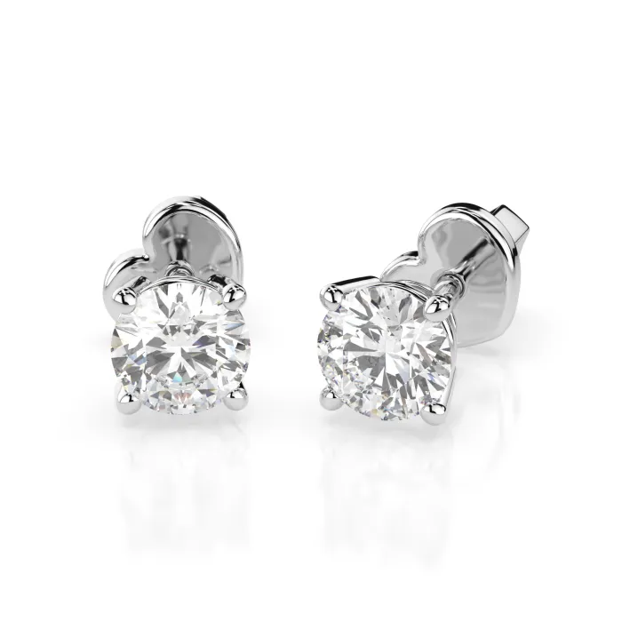 Solitaire Butterfly Earrings 102-10012/1(3.7)