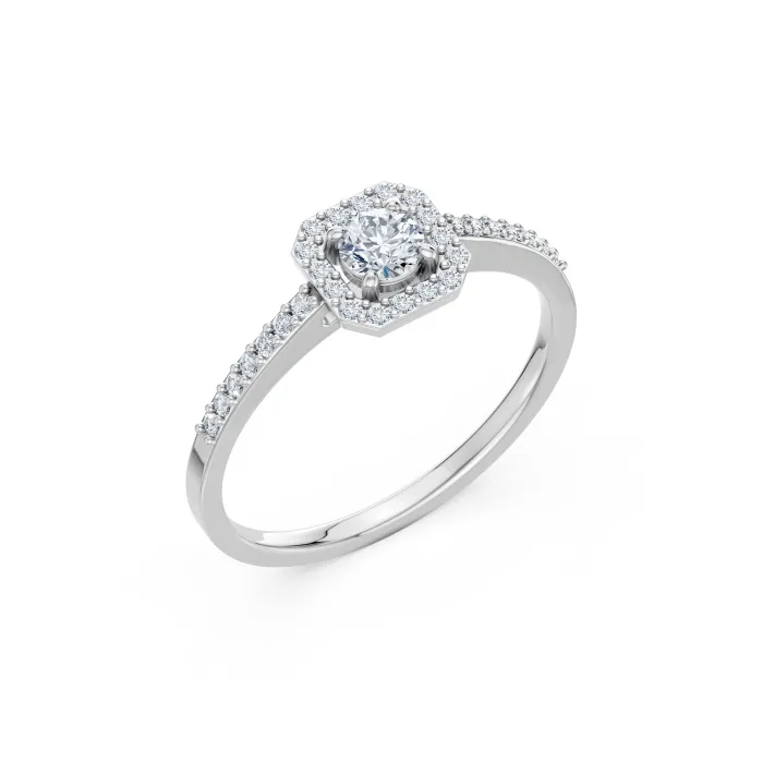 Solitaire Eternity Ring 101-10118/2(3.7)