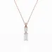 Solitaire Necklace 104-10071/1(0.30)BAQ