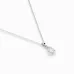 Solitaire Necklace 104-10067(0.30)PAR