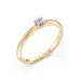 Solitaire Ring 101-10021(3.7)