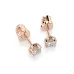 Solitaire Butterfly Earrings 102-10020(3.7)