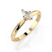 Solitaire Ring 101-10181/1(0.10)MARQUISE