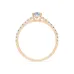 Solitaire Eternity Ring 101-10191(0.30)PR