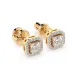 Solitaire Eternity Earrings 102-10115(3.0)PR