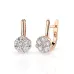 Illusion Earrings 102-10015/1(3.4)