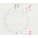 Solitaire Ring 101-10027(3.4)