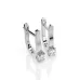 Solitaire Earrings with English Lock 102-10022(3.4)
