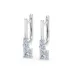 Solitaire Eternity Earrings 102-10143(0.30)PR