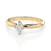 Solitaire Ring 101-10181/1(0.10)MARQUISE