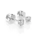 Solitaire Butterfly Earrings 102-10012/1(3.4)