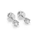 Solitaire Butterfly Earrings 102-10027(2.5)