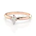 Solitaire Ring 101-10181/1(0.10)MARQUISE
