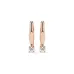 Solitaire Earrings with English Lock 102-10035(2.5)