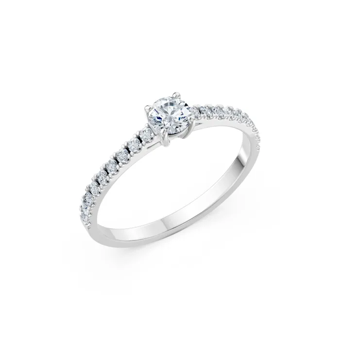 Solitaire Eternity Ring 101-10191(0.30)RN