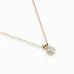 Solitaire Necklace 104-10070(0.30)PR