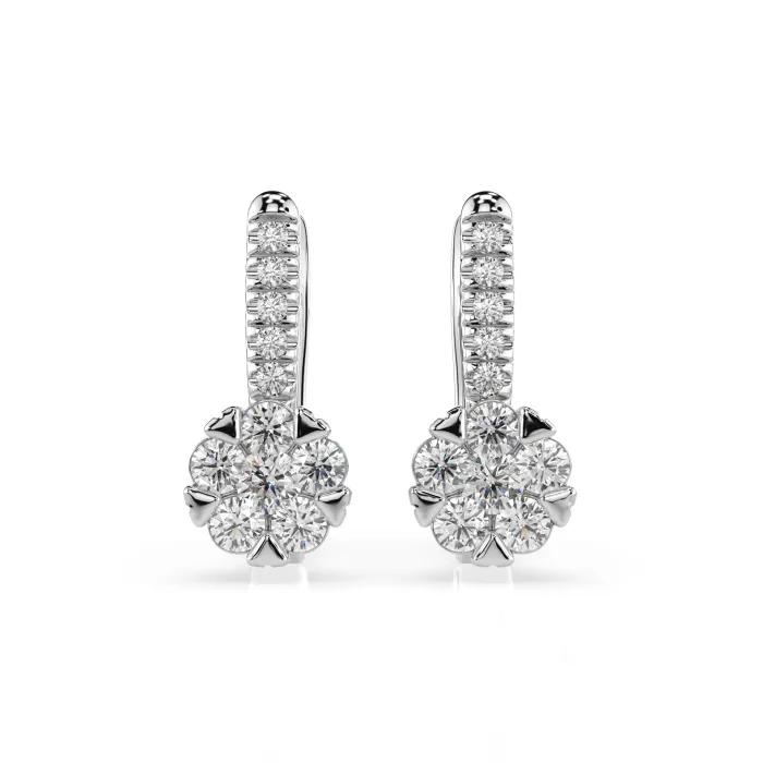 Illusion Earrings 102-10015/4(2.5)