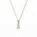Solitaire Necklace 104-10067(0.30)PAR