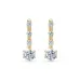 Solitaire Eternity Earrings 102-10144(4.2)