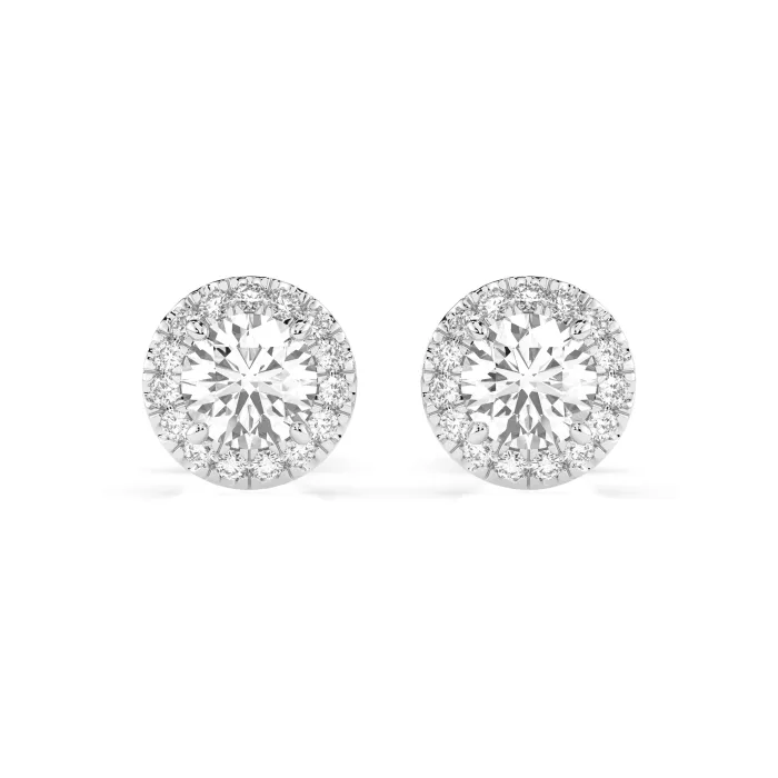 Solitaire Eternity Earrings 102-10095(3.7)