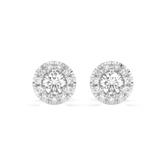 Solitaire Eternity Earrings 102-10095(3.1)