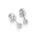 Solitaire Butterfly Earrings 102-10020(3.0)
