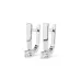 Solitaire Earrings with English Lock 102-10036(2.7)