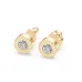 Solitaire Butterfly Earrings 102-10050(3.7)