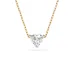 Solitaire Necklace 104-10066(0.30)HRT