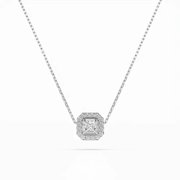Solitaire Eternity Necklace 104-10045(3.0)PR