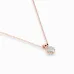 Solitaire Necklace 104-10070(0.30)PR